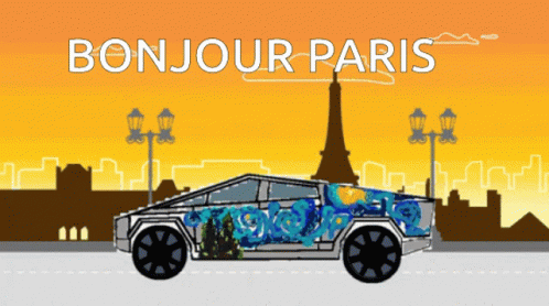 Bonjour Paris Bastille Day GIF