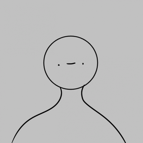 Bonk Cute Stick Man GIF