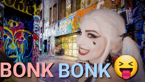 Bonk Egilea Asmr Harley Quinn GIF