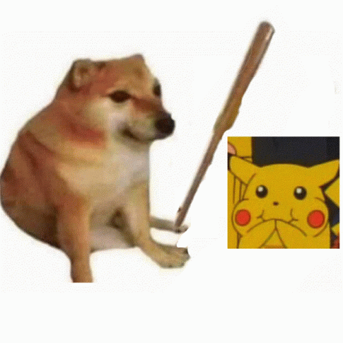 Bonk Pikachu GIF