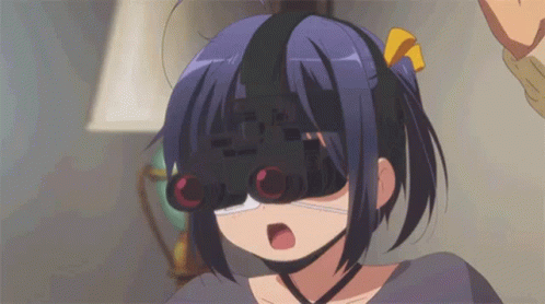 Bonk!! Rikka Takanashi GIF