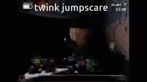 Bonnie Coming From Behind Laptop Jumpscare GIF