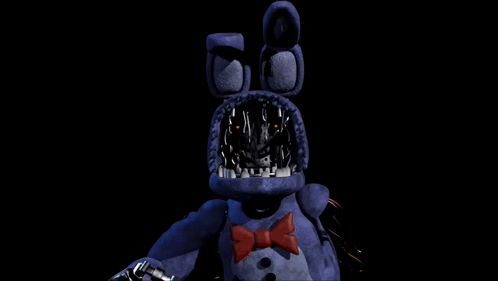 Bonnie From Five Nights At Freddy 'S With Glowing Eyes GIF