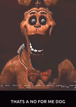 Bonnie The Bunny From Five Nights At Freddy 'S Is Wearing A Bow Tie And A Bow Tie . GIF