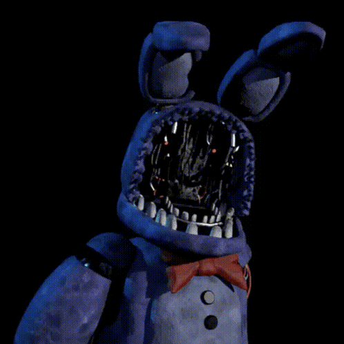 Bonnie the Bunny With Mouth Open