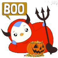 Boo Costume Sticker GIF
