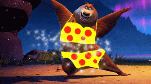 Boog Sparkling Swimsuit GIF