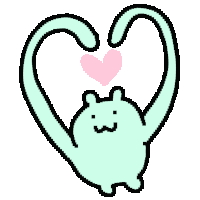 Boogerbear Luckycavity Sticker GIF