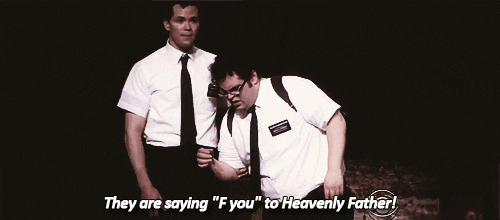 Book Mormon Musical Andrew Rannells GIF