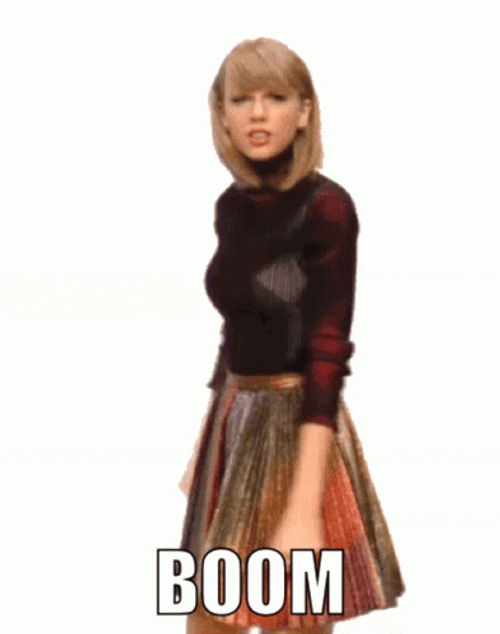 Boom Dance Taylor Swift GIF