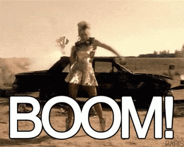 Boom Goes The Dynamite Beyonce GIF