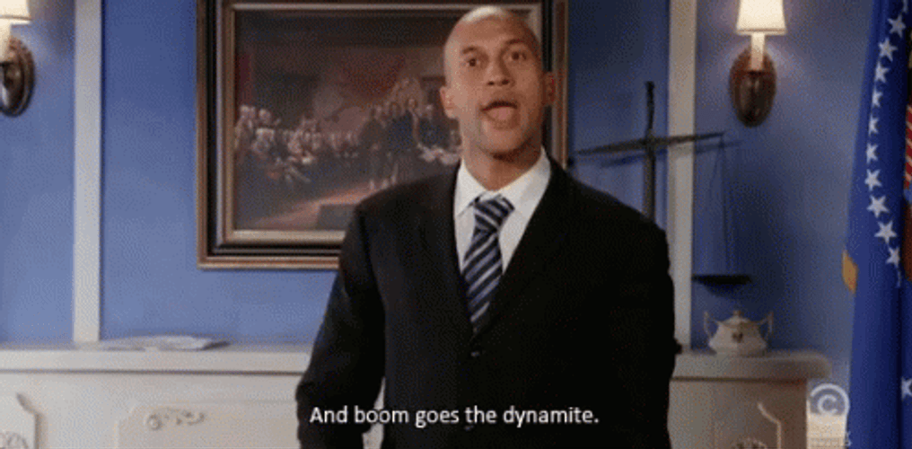 Boom Goes The Dynamite Keegan Michael Key GIF