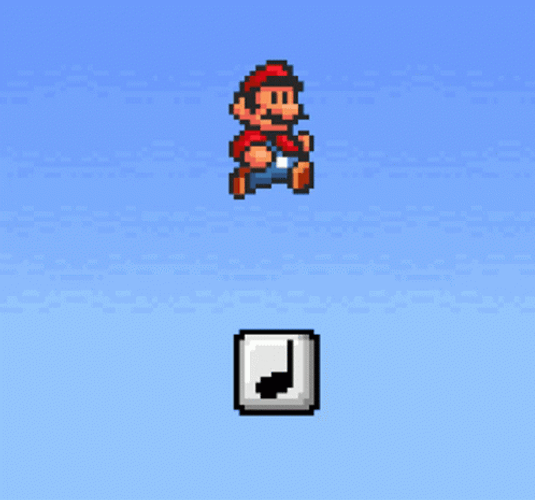 Boom Goes The Dynamite Mario Jumping GIF