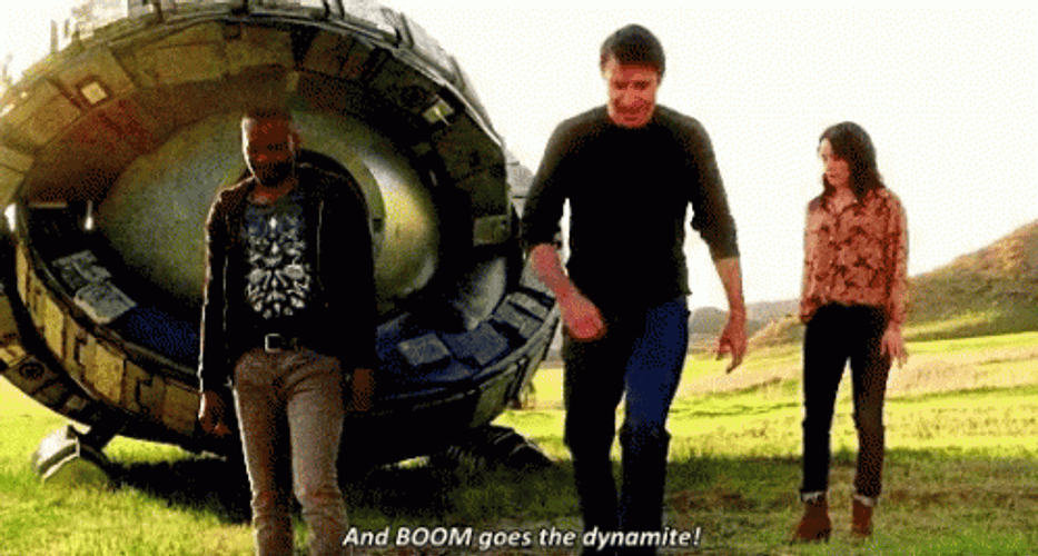 Boom Goes The Dynamite Timeless Sci-Fi GIF