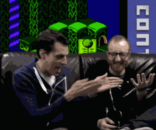 Boom Roasted Two Men GIF