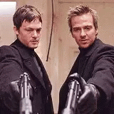 Boondock Saints Fraternal Twins Pulled Trigger GIF