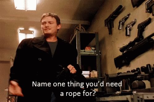 Boondock Saints Murphy Macmanus Offering Rope GIF