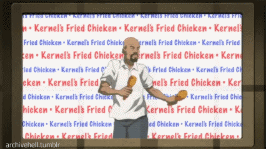 Boondocks Kernel's Fried Chicken Dance GIF