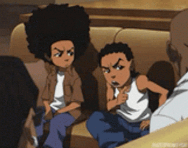 Boondocks Riley Heuy Pissed Off GIF