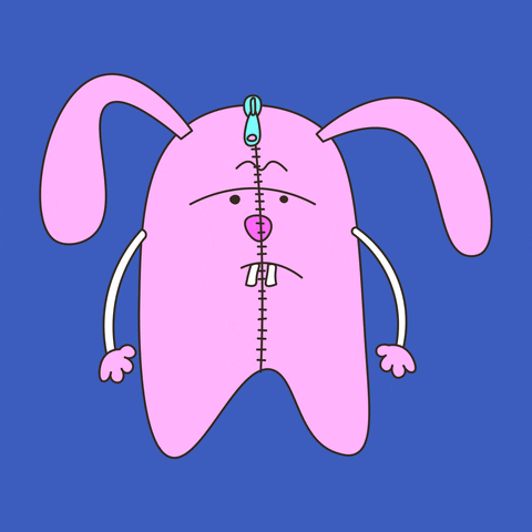 Scaring Booo Ghost In Zipper GIF