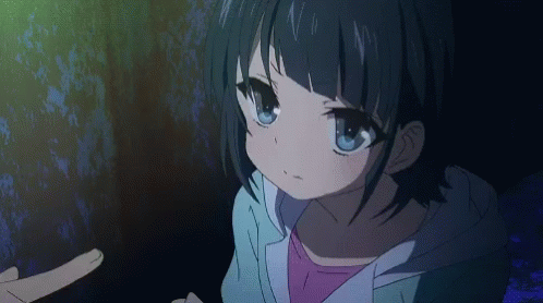 Miuna Shiodome Nose Boop GIF