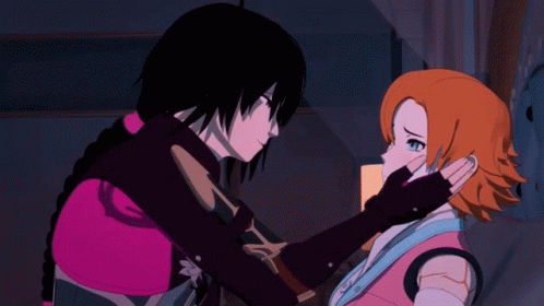Nora Valkyrie Sweet Moment Nose Boop GIF