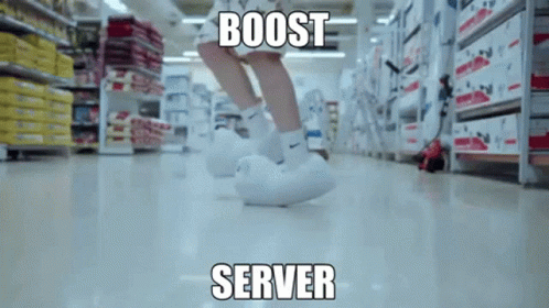 Boost Server Dancing Girl GIF