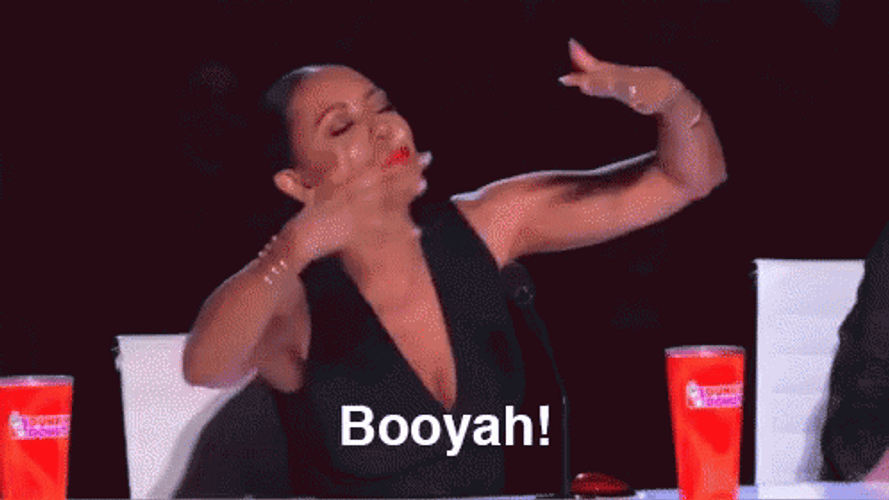 Booyah American Got Talent Mel   GIF