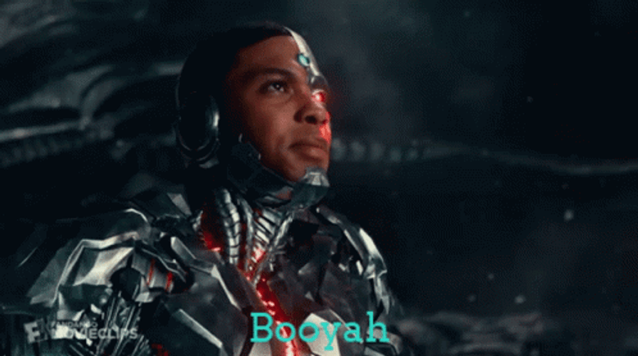 Booyah Announce By Cyborg GIF