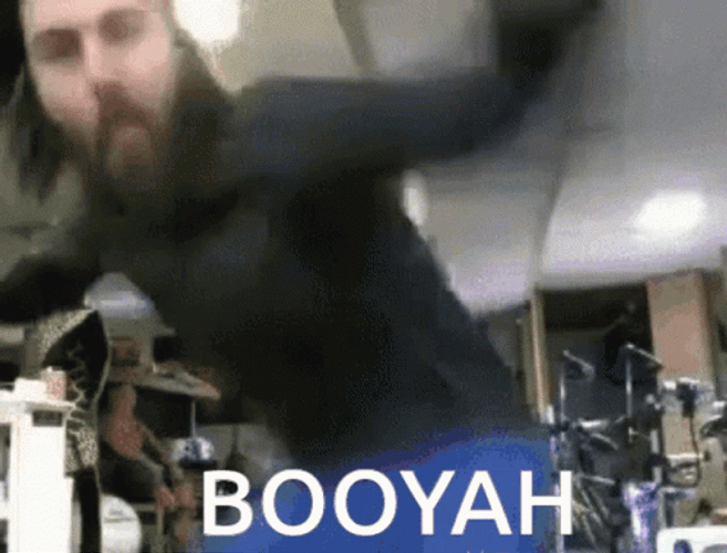 Booyah Man Celebrate GIF