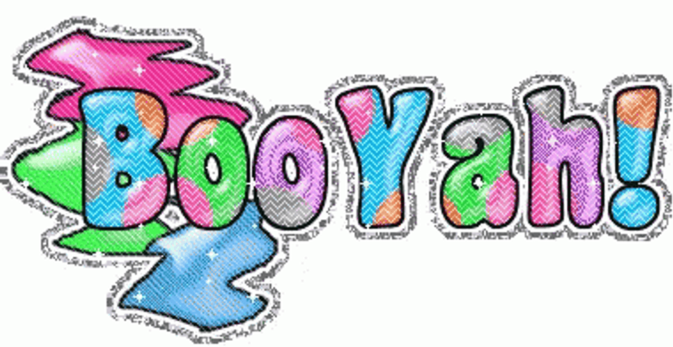 Booyah Neon Logo GIF