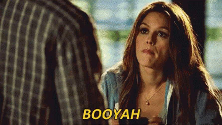 Booyah Shout By A Woman GIF