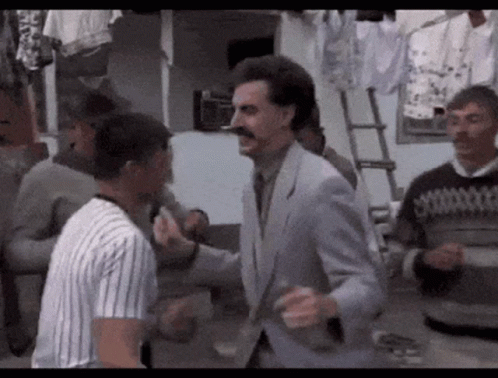 Borat Happy Dancing GIF
