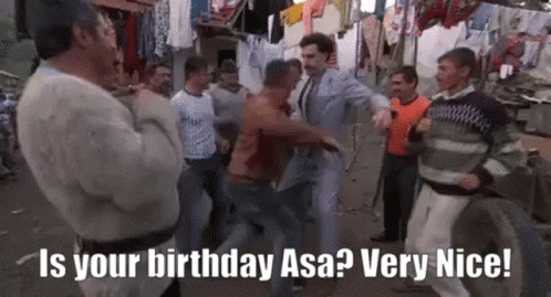 Borat Very Nice Birthday Dance GIF