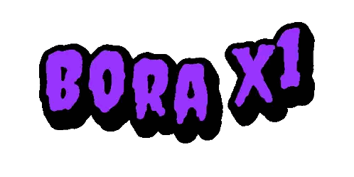 Boraxi Word in Purple Letters