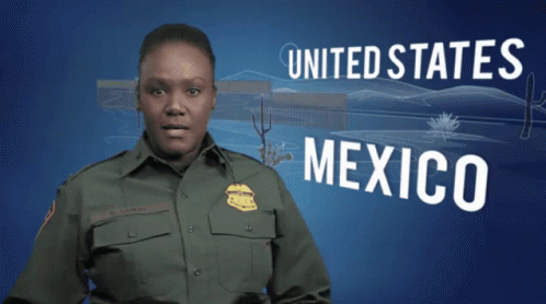 Officer Patrol Usa To Mexico Borderborder GIF