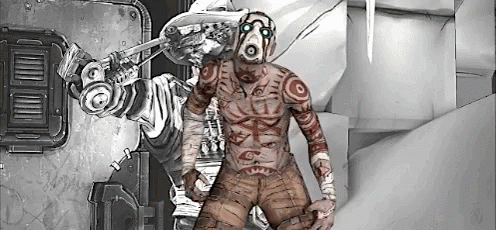 Borderlands Pointing Face GIF