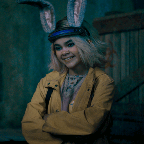 Borderlands Tiny Tina Cover's Her Mouth GIF