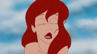 Bored Ariel GIF