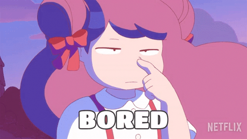 Bored Bee Picking Nose Bee And Puppycat GIF