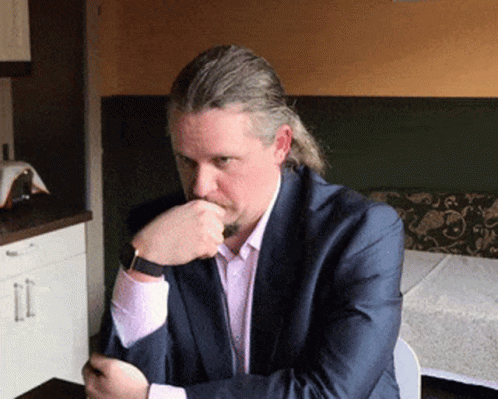 Bored Guy In Check Watch Gesture GIF