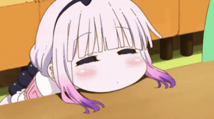 Bored Kanna Kamui GIF