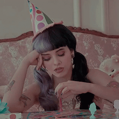Bored Melanie Martinez GIF