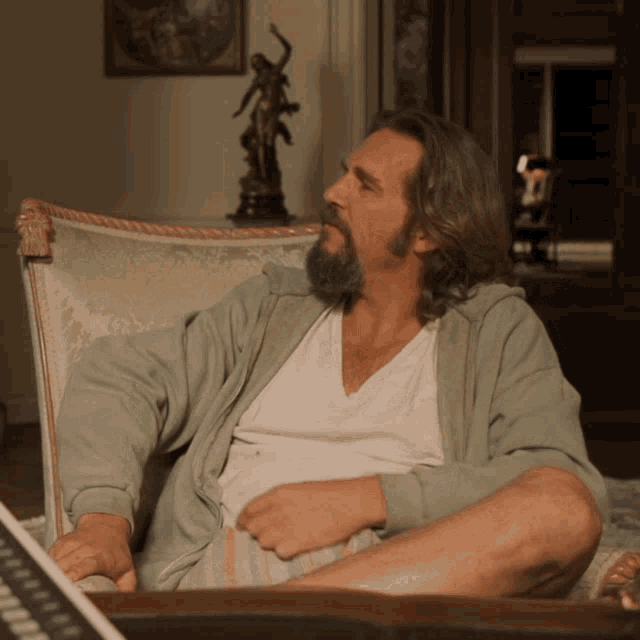Bored The Dude Getting His Glasses Big Lebowski GIF