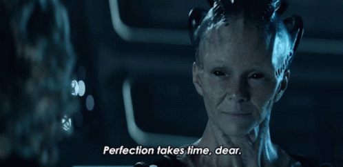 Borg Queen Perfection Takes Time GIF
