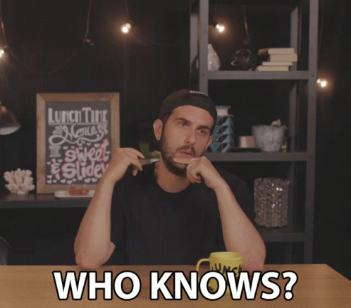 Borgore Cool Who Knows Hand Gesture GIF