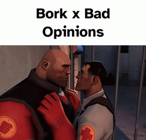 Bork X Bad Opinions Cartoon