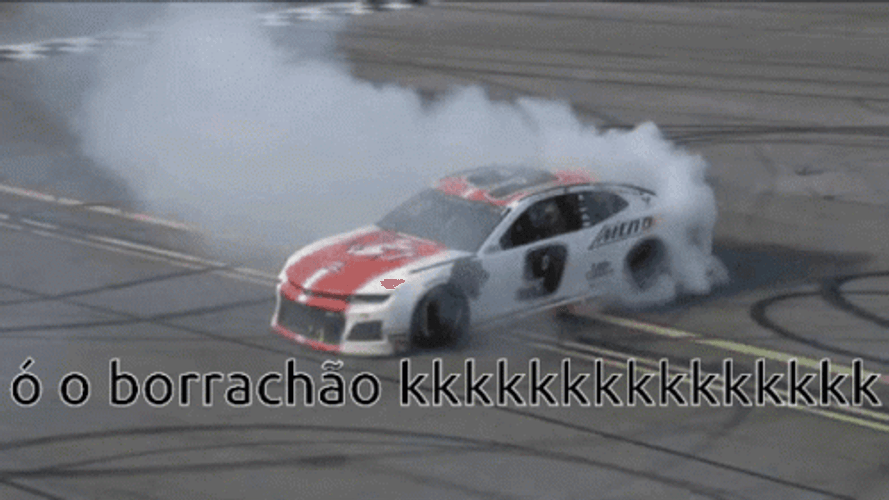Borrachao Nascar Race Car GIF