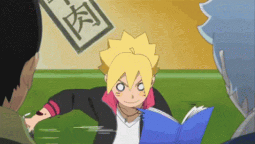 Boruto Drawing Sketch GIF