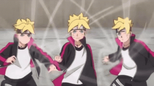 Boruto Gale Palm Wind Technique GIF